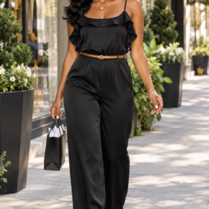 Ruffle Chic Jumpsuit