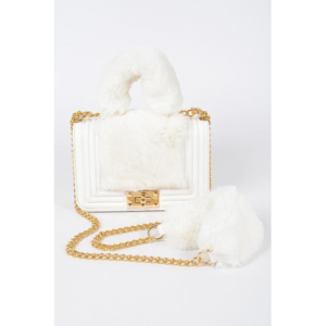 Faux Fur Handbag