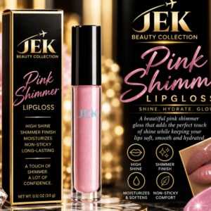 Pink Shimmer Lip Gloss