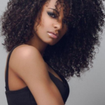 13x4 Transparent Lace Front Afro Kinky Curly Wig