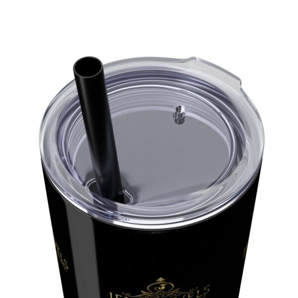 JEK Travels Skinny Tumbler with Straw, 20oz - Image 16