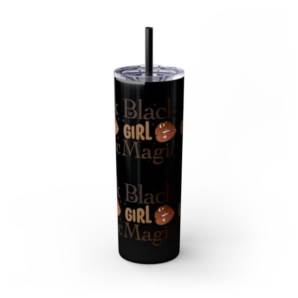 BGM Skinny Tumbler with Straw, 20oz - Image 10