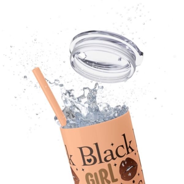 BGM Skinny Tumbler with Straw, 20oz - Image 26