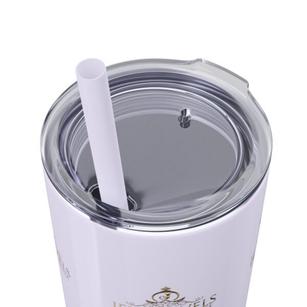 JEK Travels Skinny Tumbler with Straw, 20oz - Image 43