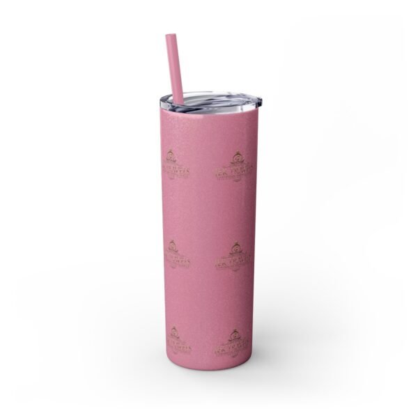 JEK Travels Skinny Tumbler with Straw, 20oz - Image 49