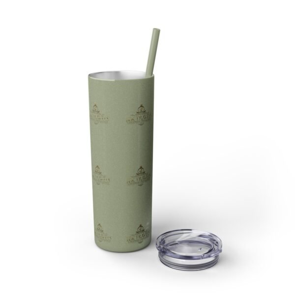 JEK Travels Skinny Tumbler with Straw, 20oz - Image 60