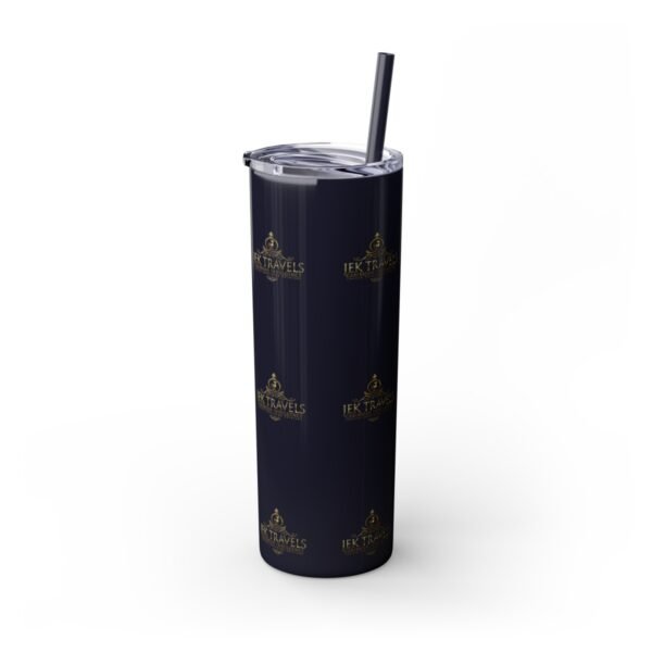 JEK Travels Skinny Tumbler with Straw, 20oz - Image 65