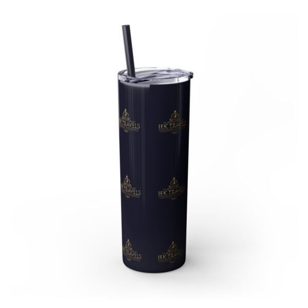 JEK Travels Skinny Tumbler with Straw, 20oz - Image 67