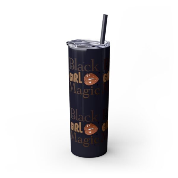 BGM Skinny Tumbler with Straw, 20oz - Image 2