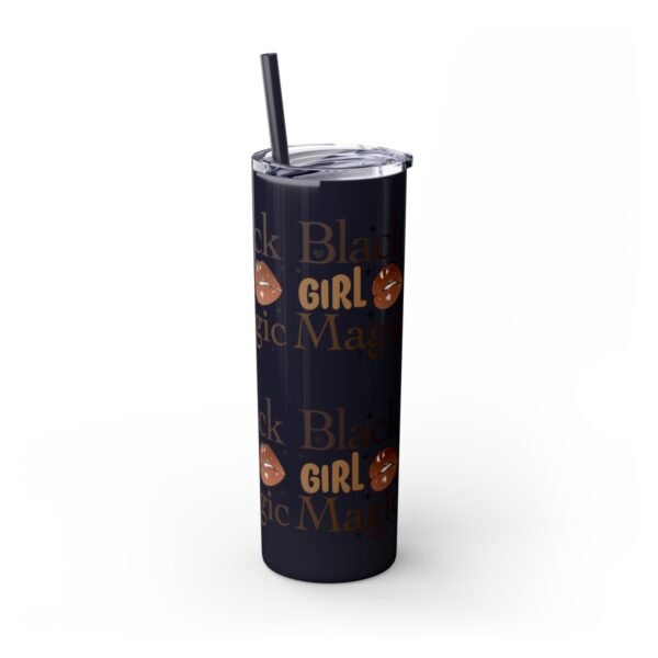 BGM Skinny Tumbler with Straw, 20oz - Image 4
