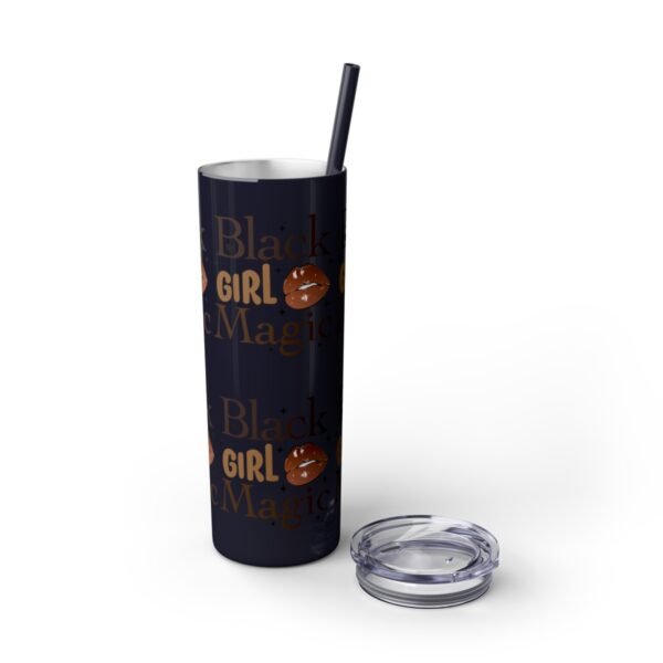 BGM Skinny Tumbler with Straw, 20oz - Image 6