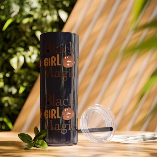 BGM Skinny Tumbler with Straw, 20oz - Image 9