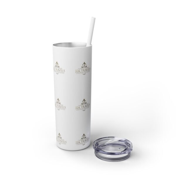 JEK Travels Skinny Tumbler with Straw, 20oz - Image 78