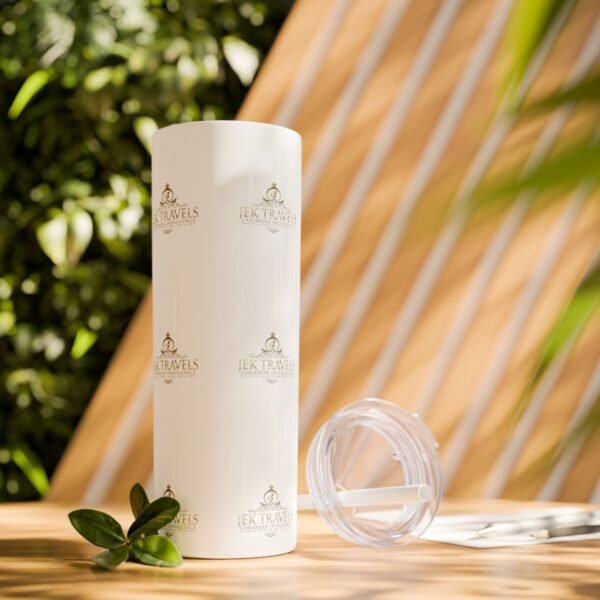 JEK Travels Skinny Tumbler with Straw, 20oz - Image 81