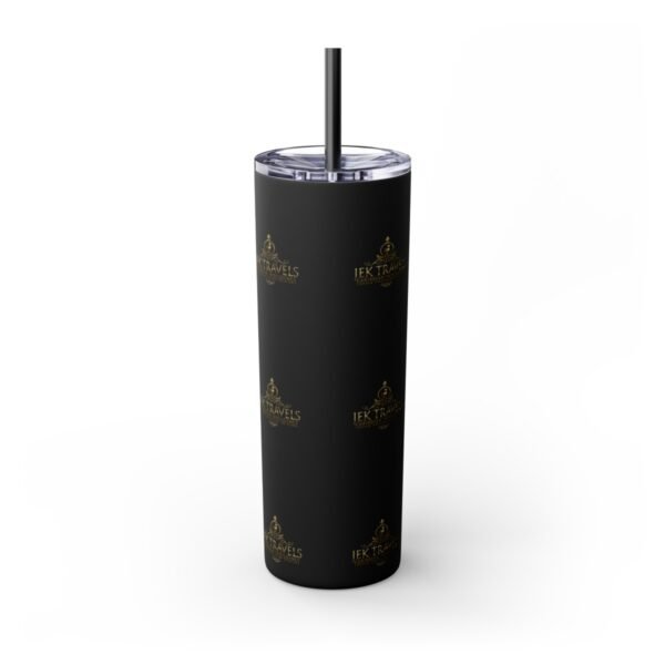 JEK Travels Skinny Tumbler with Straw, 20oz - Image 84