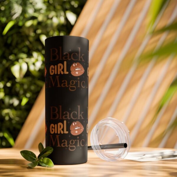 BGM Skinny Tumbler with Straw, 20oz - Image 90