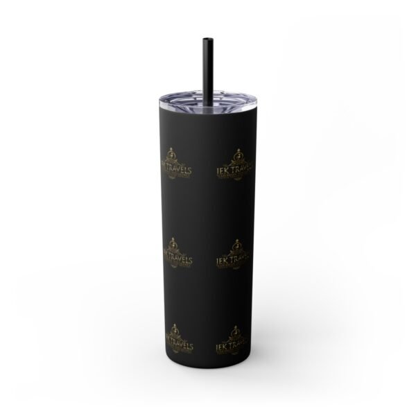 JEK Travels Skinny Tumbler with Straw, 20oz - Image 82