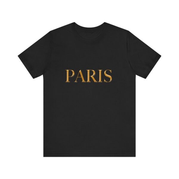 Paris Unisex  Short Sleeve Tee