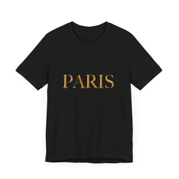 Paris Unisex  Short Sleeve Tee - Image 3
