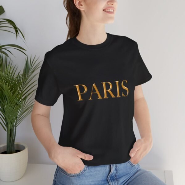 Paris Unisex  Short Sleeve Tee - Image 24