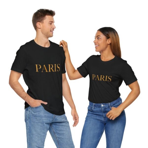 Paris Unisex  Short Sleeve Tee - Image 25
