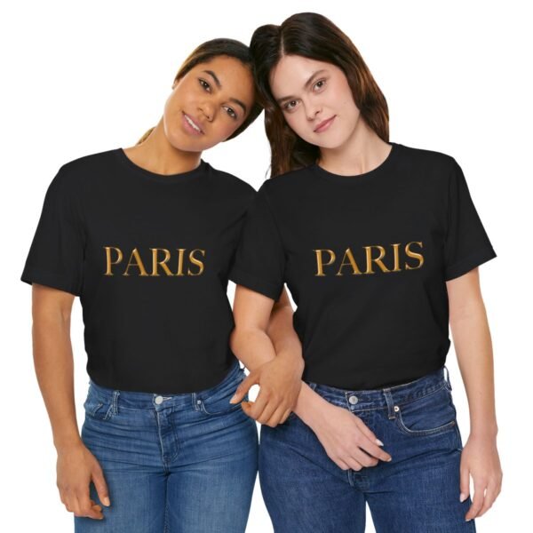 Paris Unisex  Short Sleeve Tee - Image 26