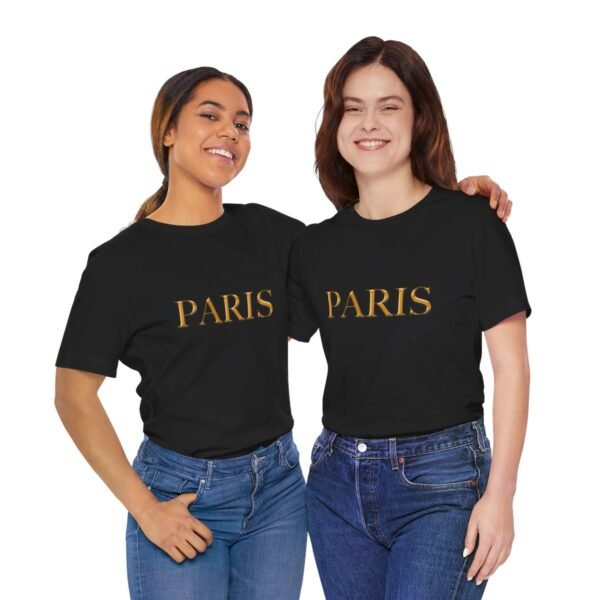 Paris Unisex  Short Sleeve Tee - Image 27