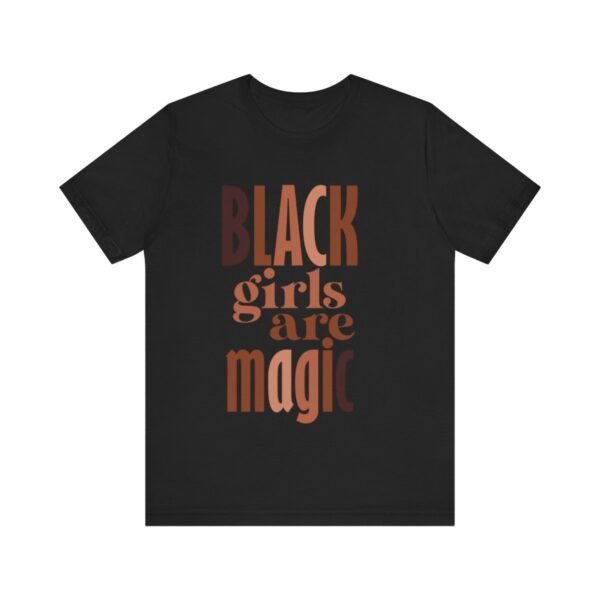 Black Girls Are Magic Unisex  Short Sleeve Tee