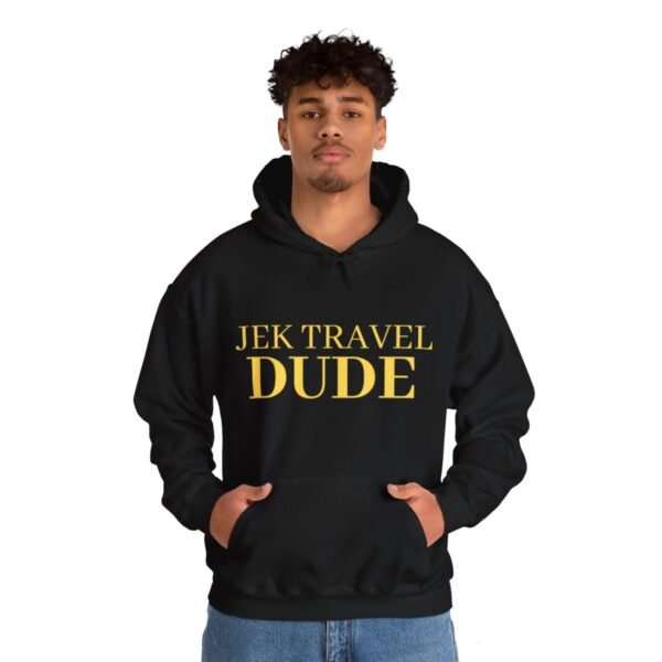 JEK Travel Dude Unisex Hoodie - Image 7
