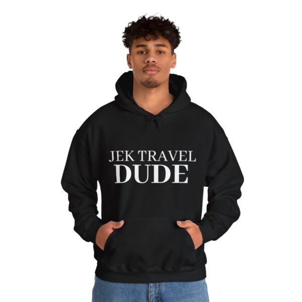 JEK Travel Dude Unisex Hoodie - Image 7