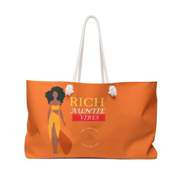 Rich Auntie Vibes Crusta Weekender Bag