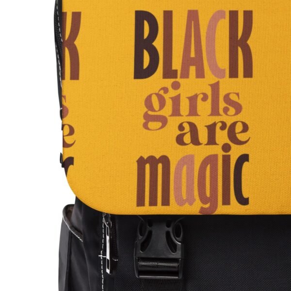 Black Girls Are Magic Casual Shoulder Backpack - Image 5