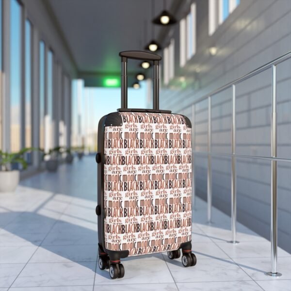 Black Girls Are Magic Carry -On-Suitcase - Image 4