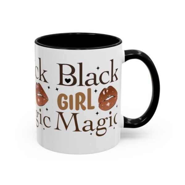Black Girl Magic Accent Coffee Mug, 11oz - Image 8