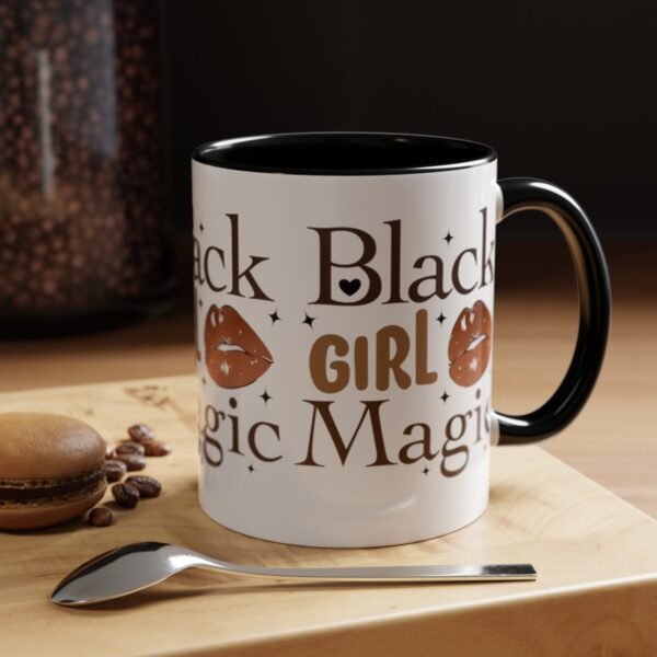 Black Girl Magic Accent Coffee Mug, 11oz - Image 11