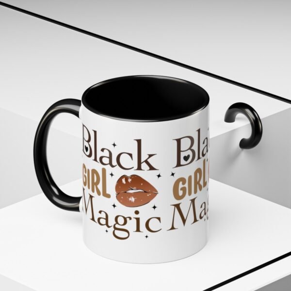 Black Girl Magic Accent Coffee Mug, 11oz - Image 12