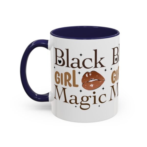Black Girl Magic Accent Coffee Mug, 11oz - Image 3