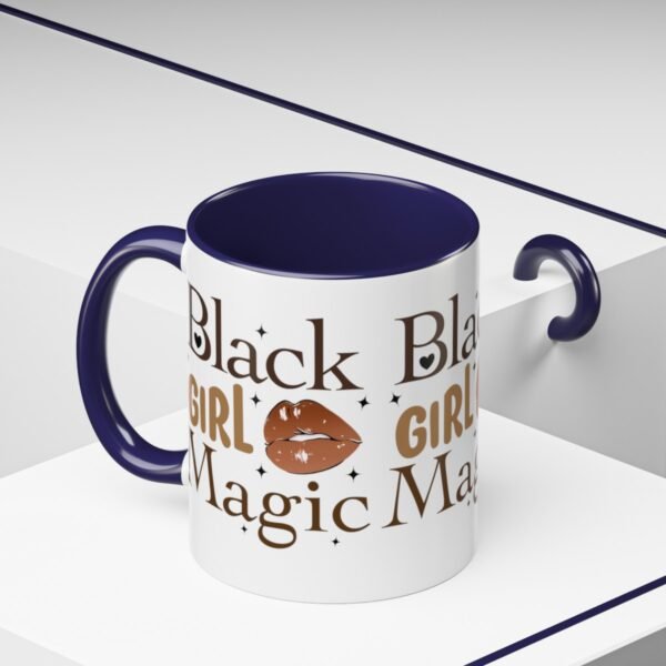 Black Girl Magic Accent Coffee Mug, 11oz - Image 6
