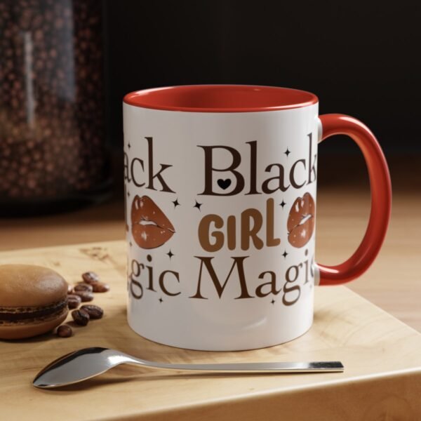 Black Girl Magic Accent Coffee Mug, 11oz - Image 23