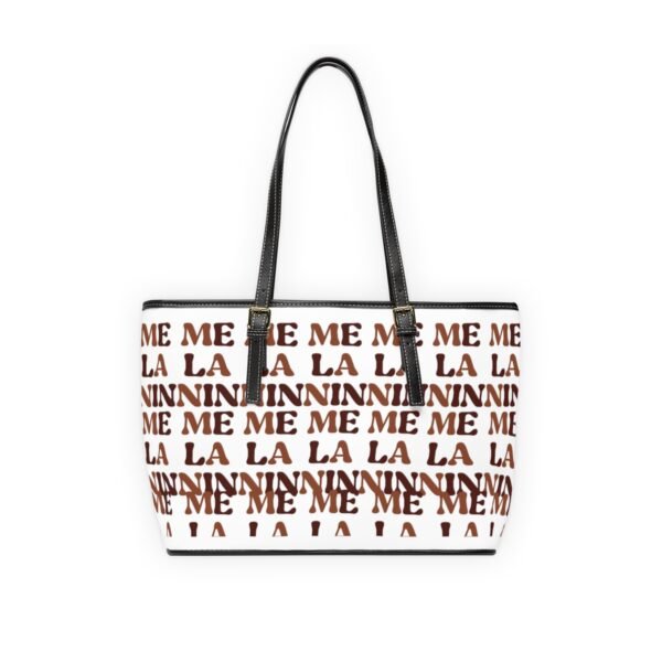 Melanin Leather Shoulder Bag - Image 7