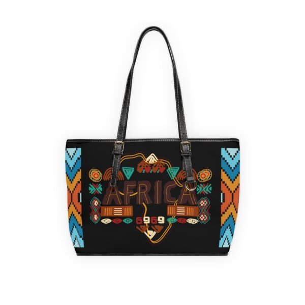 Africa Leather Shoulder Bag - Image 5