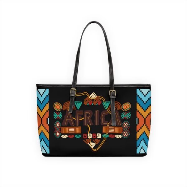 Africa Leather Shoulder Bag - Image 3