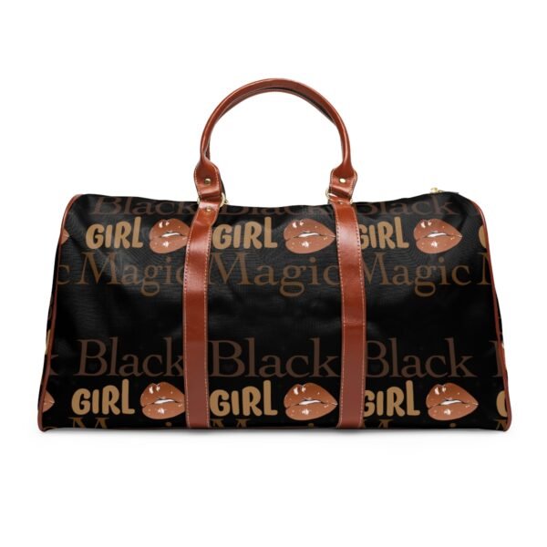 Black Girl Magic Waterproof Travel Bag - Image 2