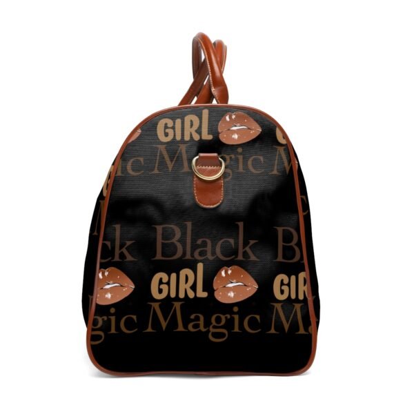 Black Girl Magic Waterproof Travel Bag - Image 4