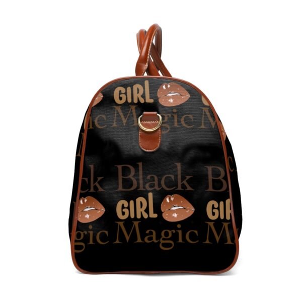 Black Girl Magic Waterproof Travel Bag - Image 5