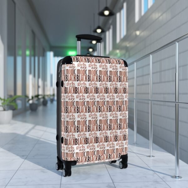 Black Girls Are Magic Carry -On-Suitcase - Image 12