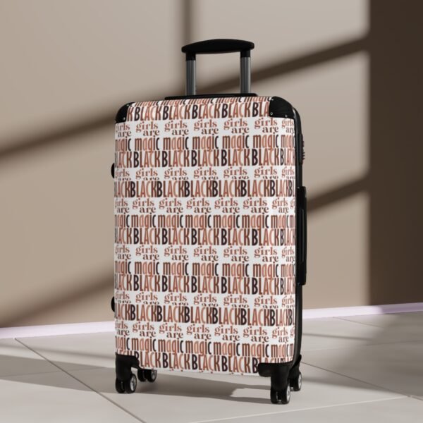 Black Girls Are Magic Carry -On-Suitcase - Image 13