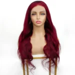 Burgundy Body Wave Lace Front Wig