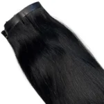 Jet Black Straight Seamless Clip-in