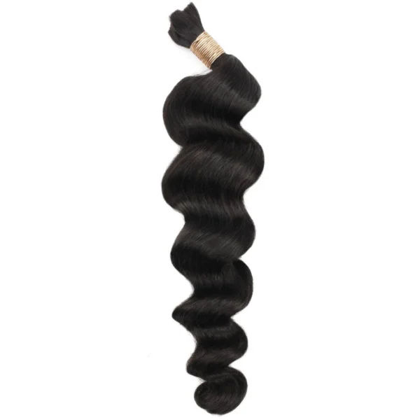 Loose Wave Bulk Hair - Image 2